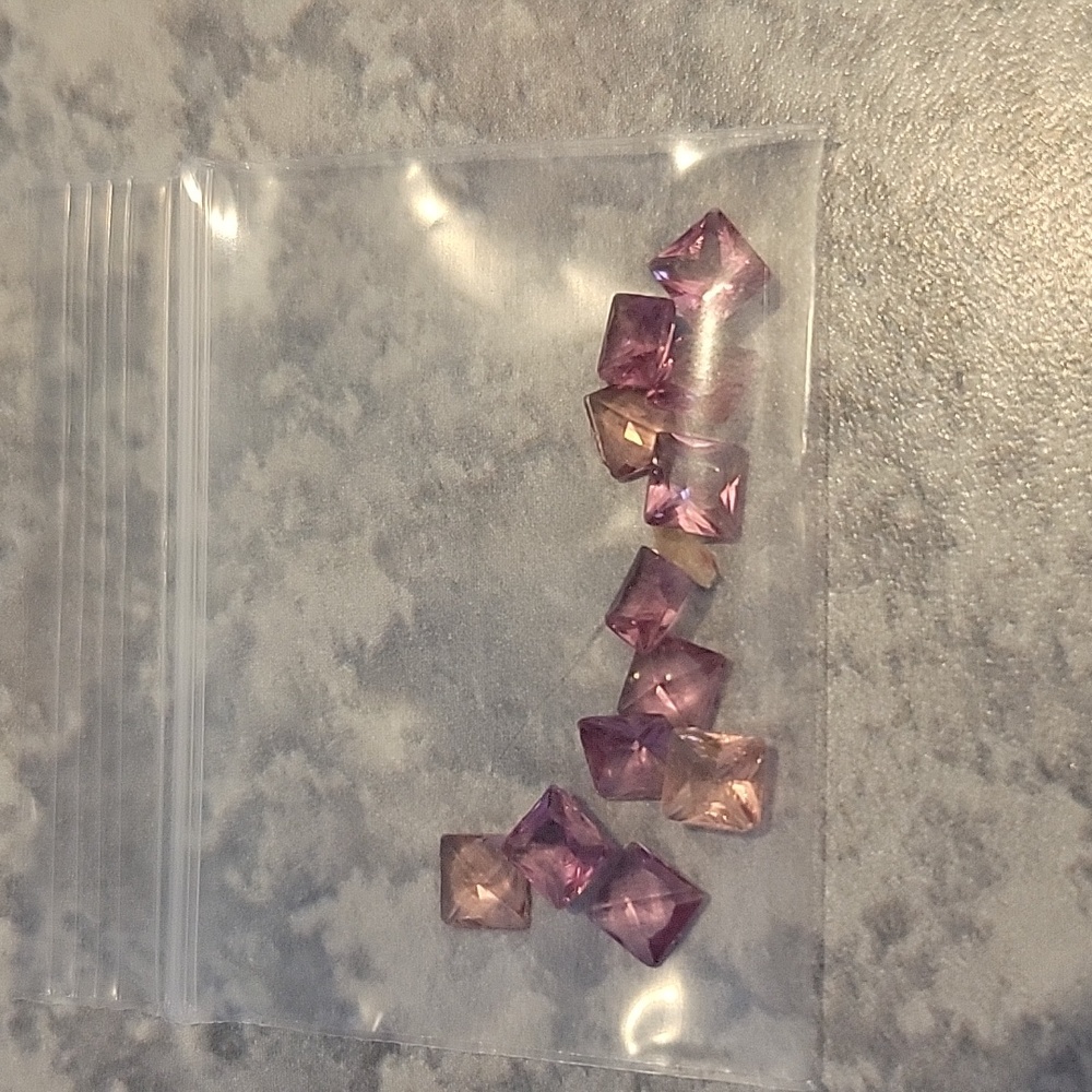 #B Crystals for Floating Locket Jewelry
